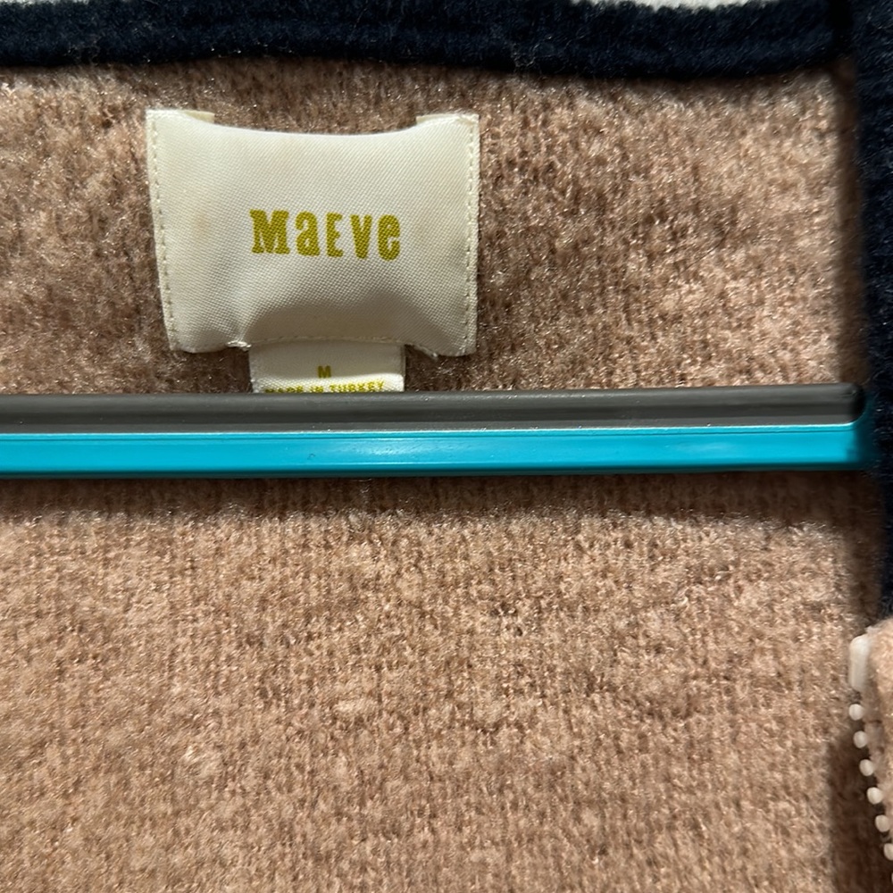 Maeve Varsity Embroidered Bomber Size M - Picture 5 of 8
